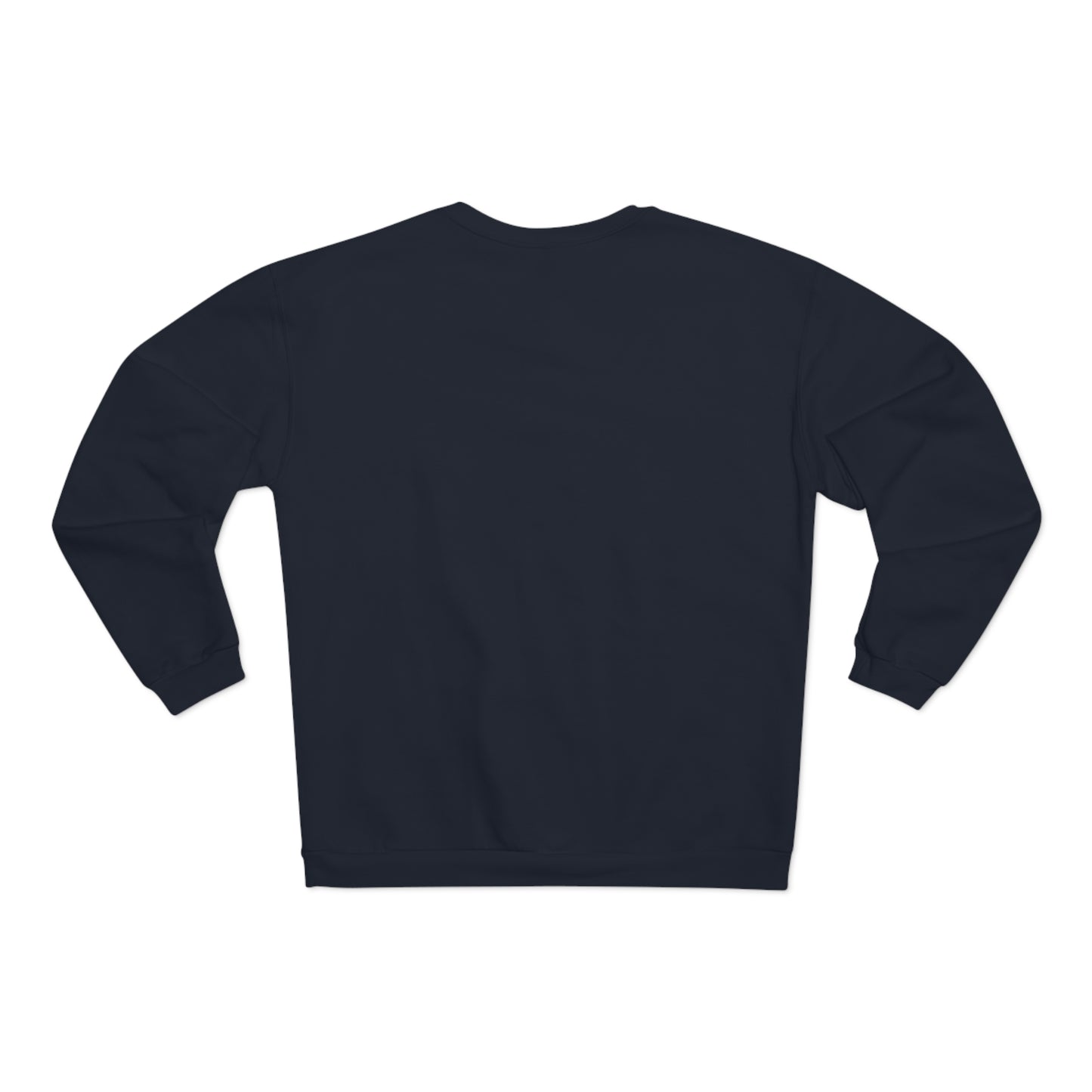 Navy Blue & Yellow Crew Neck Sweatshirt