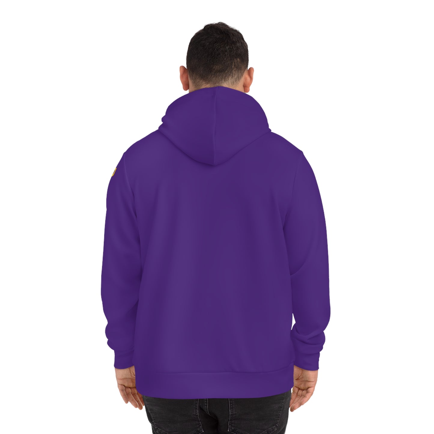 Purple & Gold Bear Hoodie