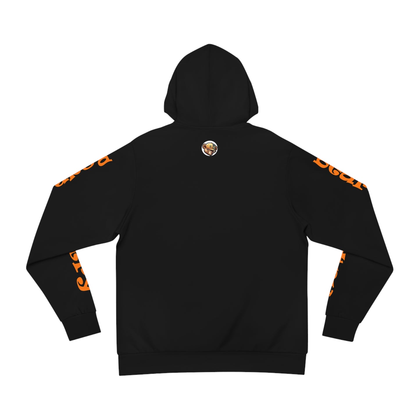 Orange & Blk Bear Hoodie