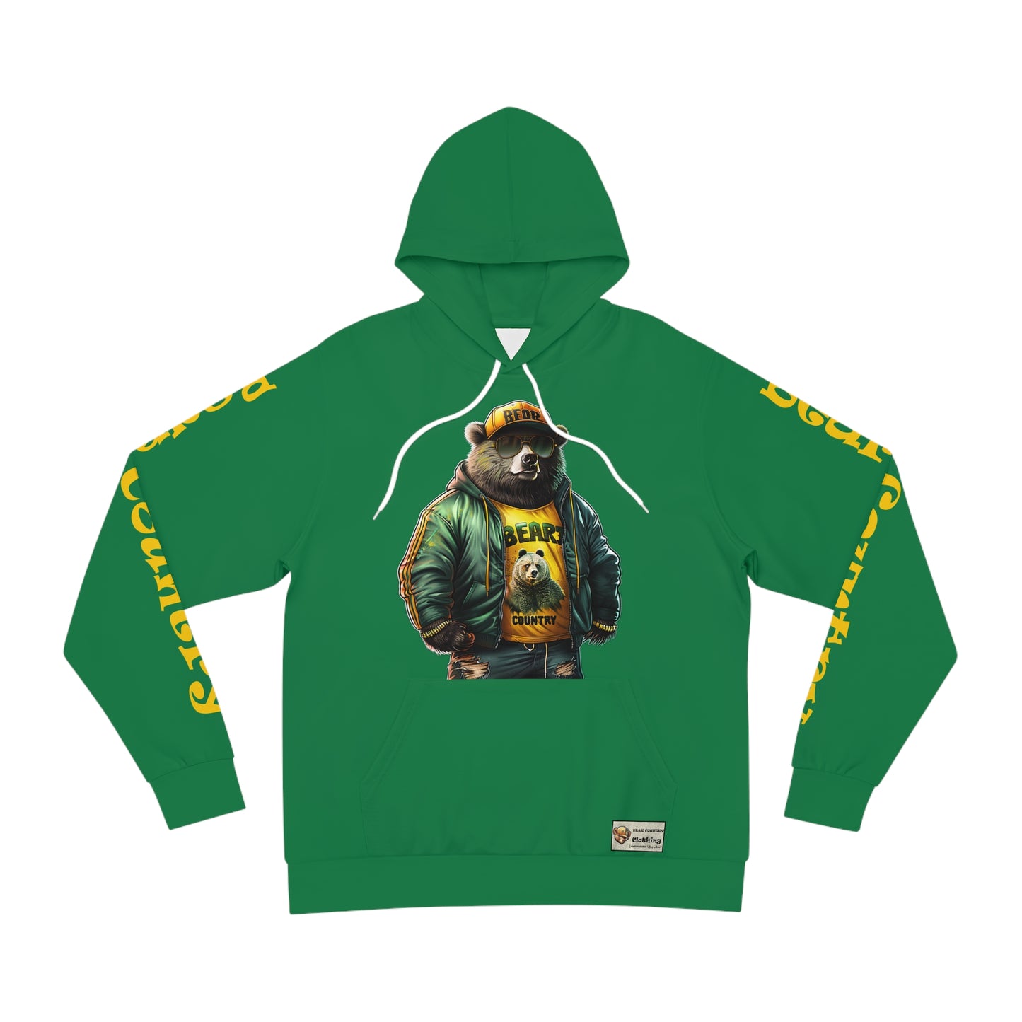 Green & Yellow Hoodie