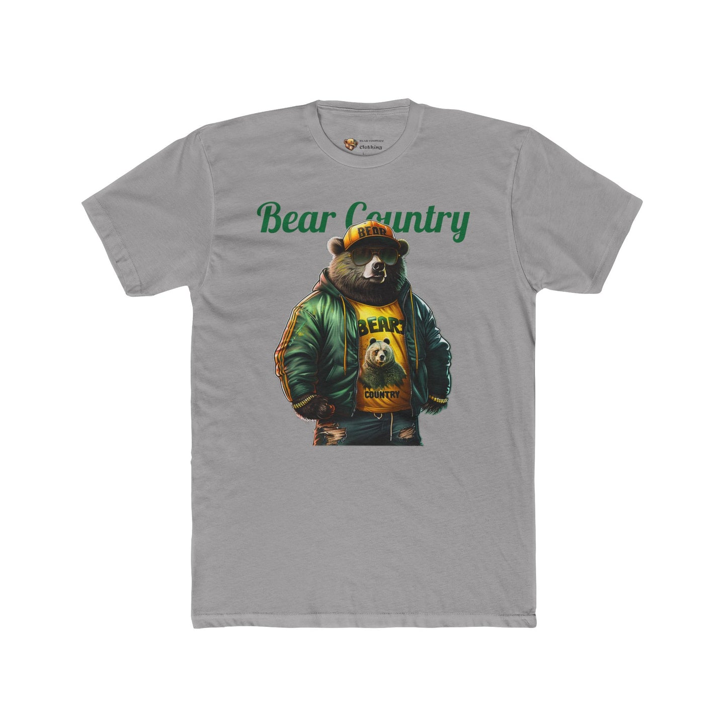 Blk & Green Crew Tee Shirt