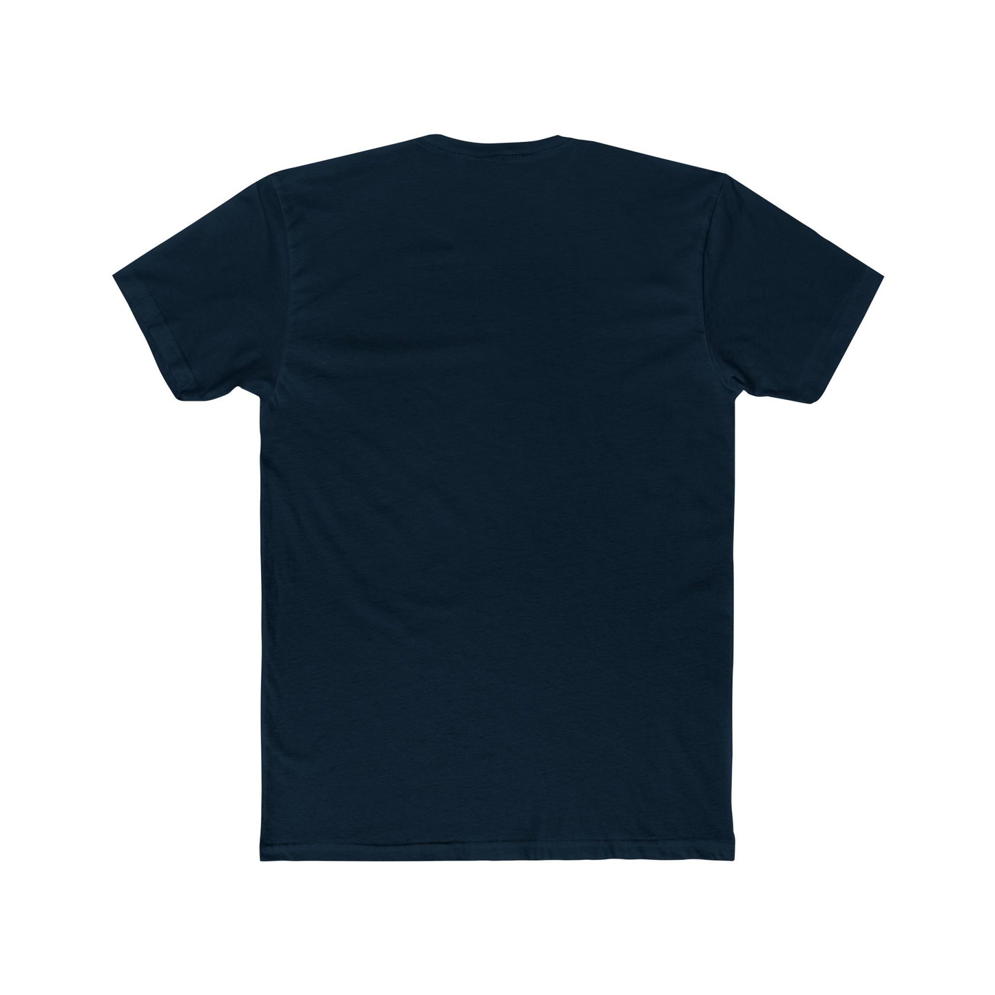 Navy Blue & Yellow Crew Tee Shirt