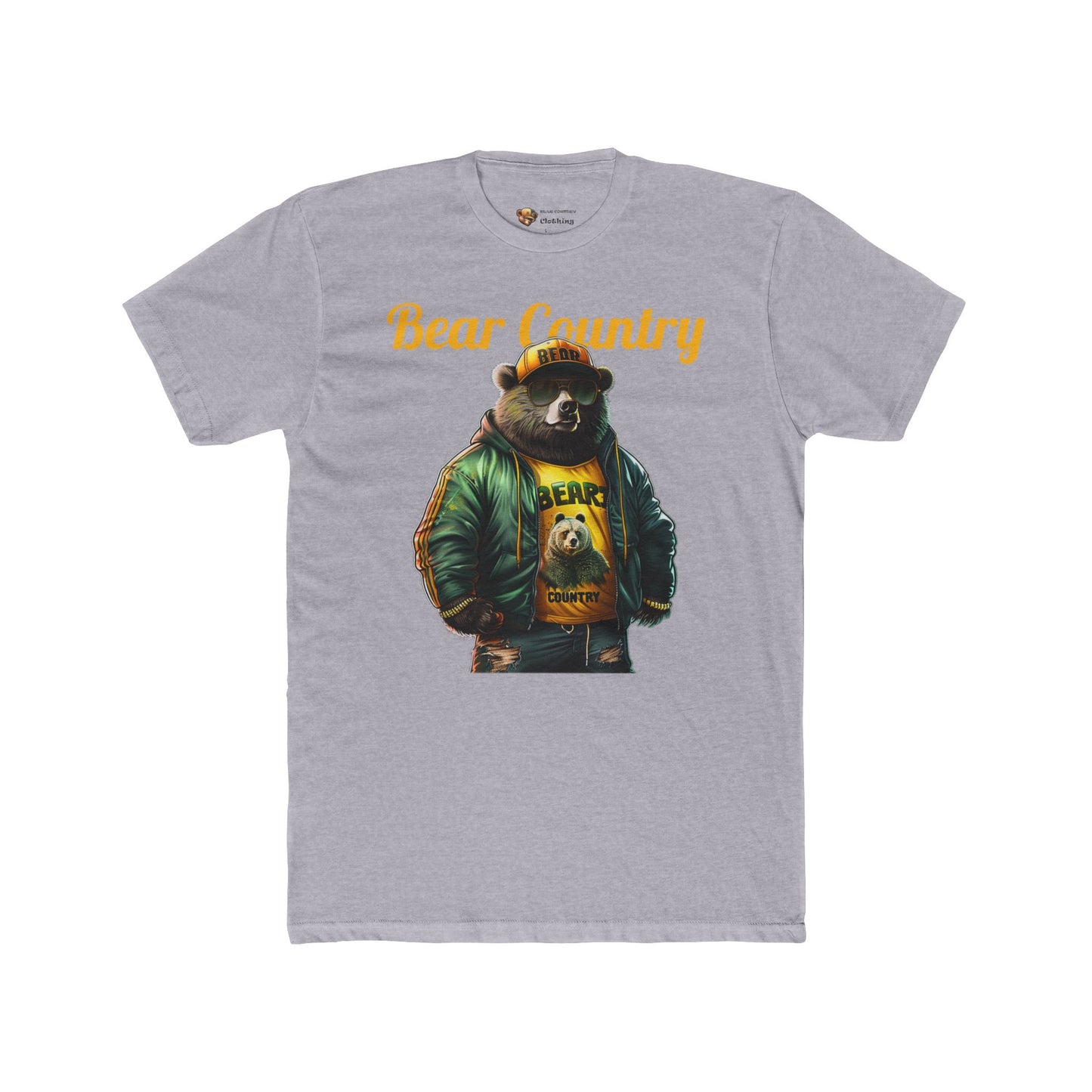 Green & Gold Crew Tee Shirt